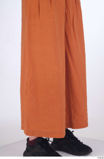 Zolzaya calf casual dressed orange wide leg trousers 0008.jpg